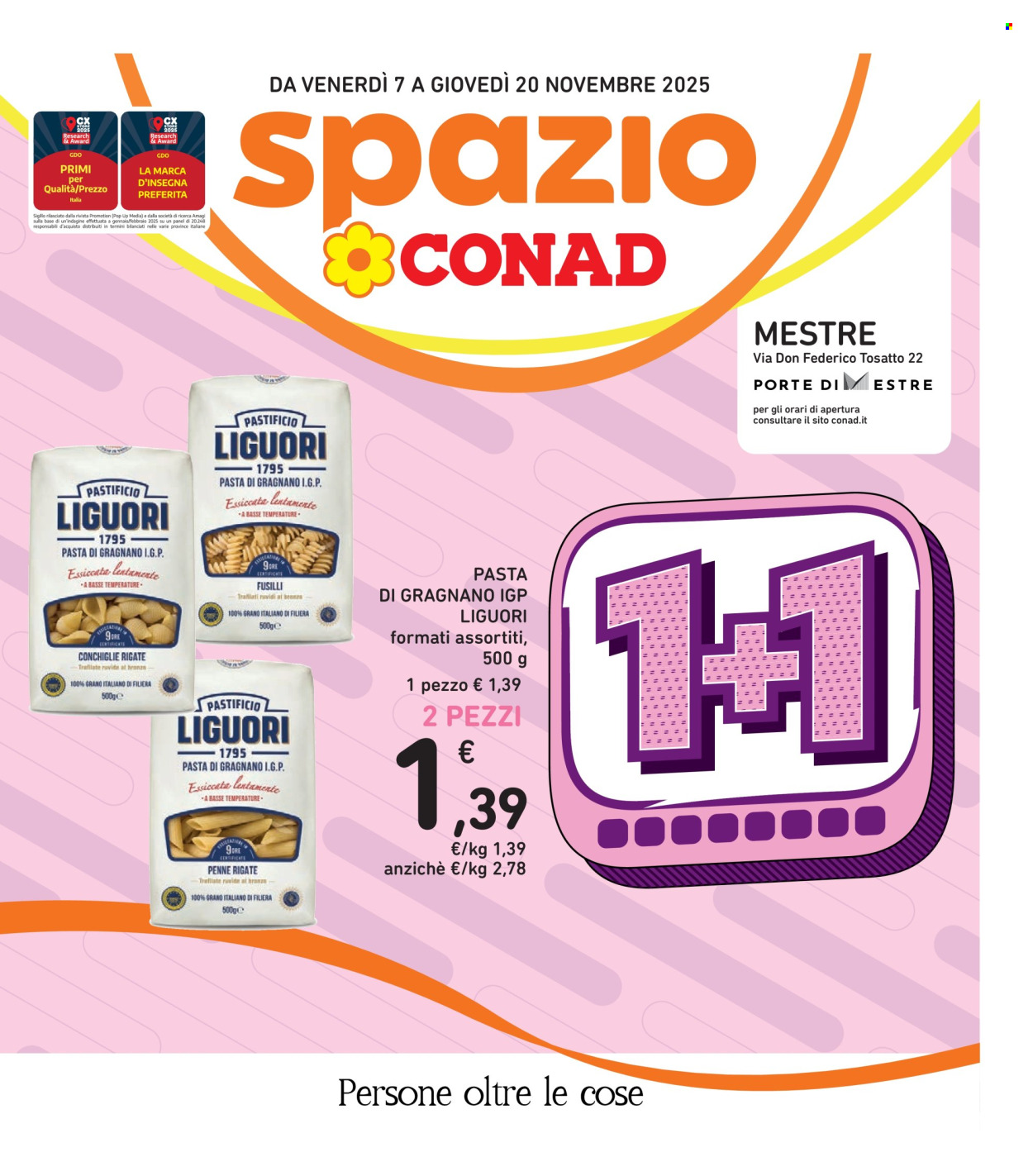Volantino Spazio Conad - 7/11/2025 - 20/11/2025. Pagina 1