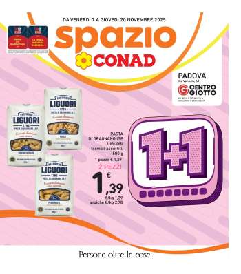 Volantino Spazio Conad - 7/11/2025 - 20/11/2025.