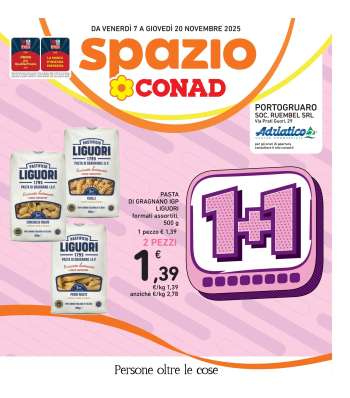 Volantino Spazio Conad - 7/11/2025 - 20/11/2025.