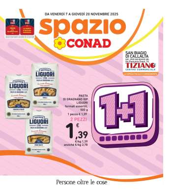 Volantino Spazio Conad - 7/11/2025 - 20/11/2025.