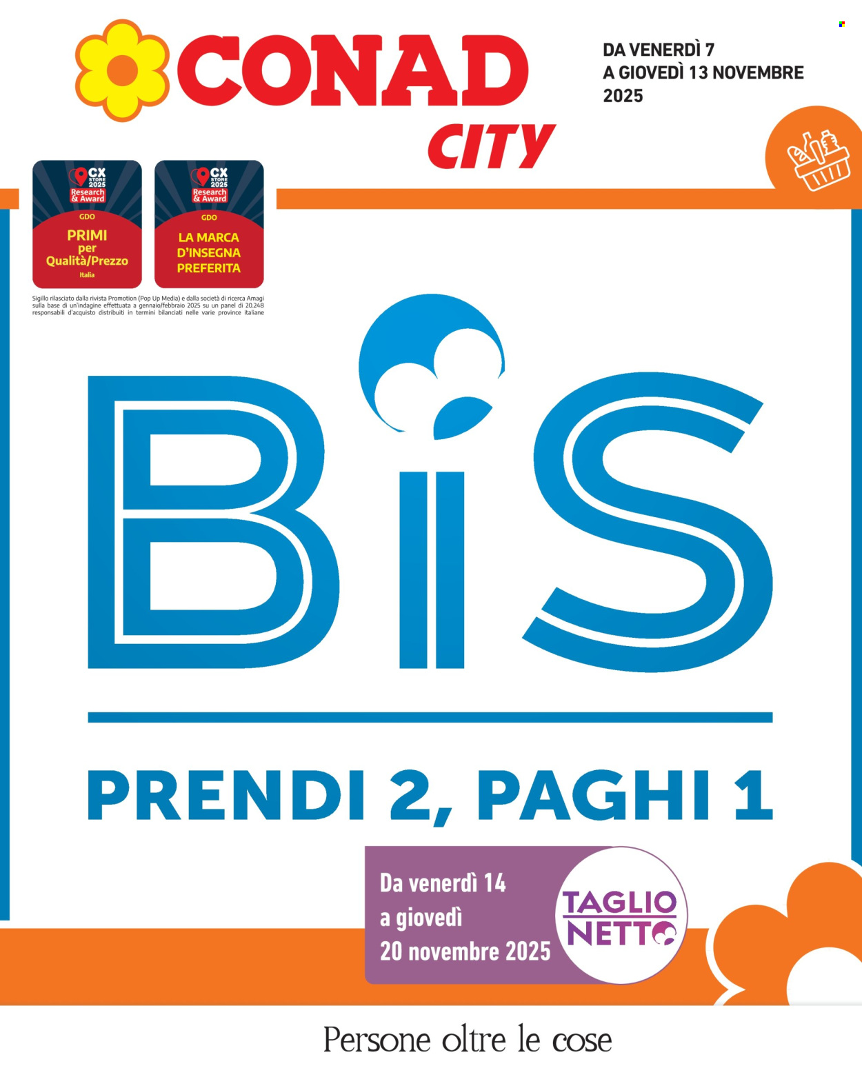 Volantino Conad City - 7/11/2025 - 13/11/2025. Pagina 1