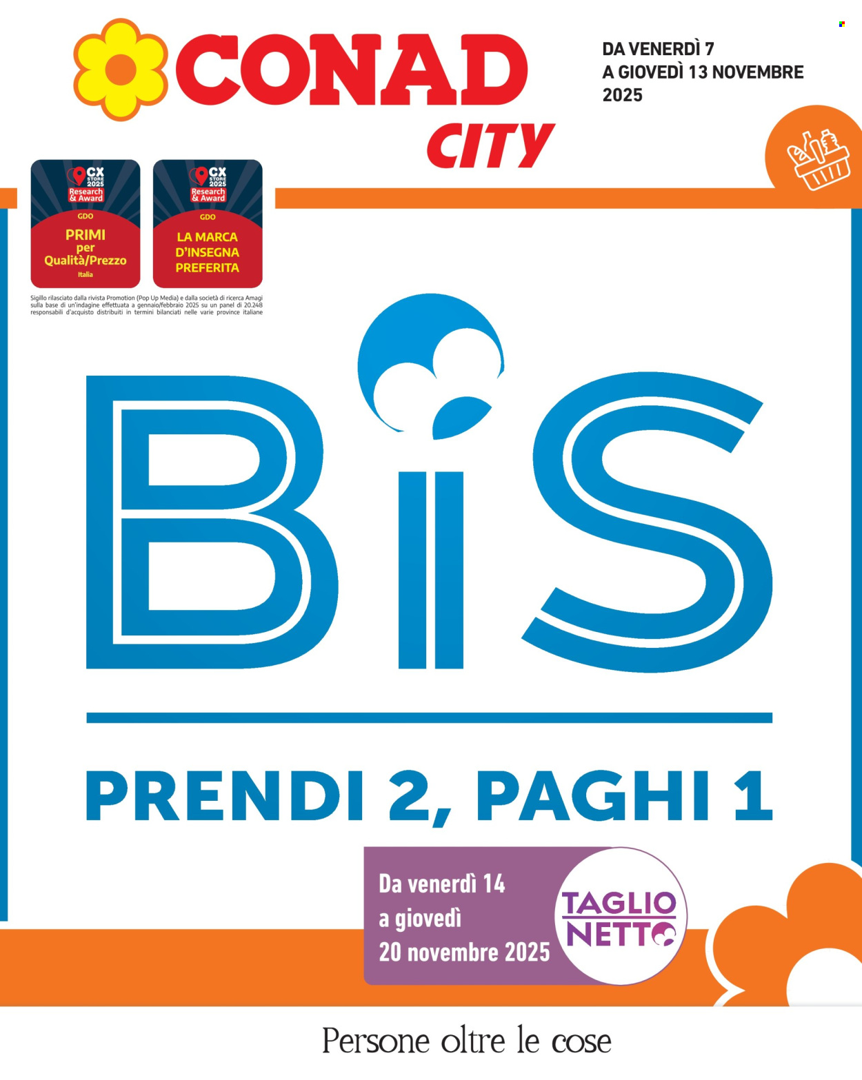 Volantino Conad City - 7/11/2025 - 13/11/2025. Pagina 1