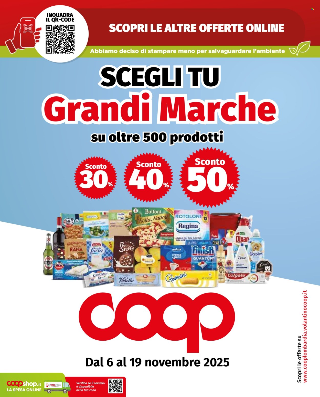 Volantino Coop - 6/11/2025 - 19/11/2025. Pagina 1