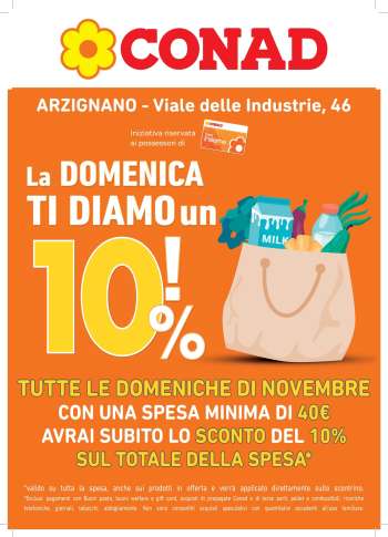 Volantino Conad - 9/11/2025 - 30/11/2025.