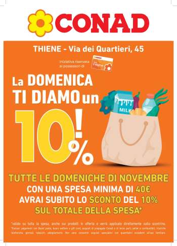 Volantino Conad - 9/11/2025 - 30/11/2025.