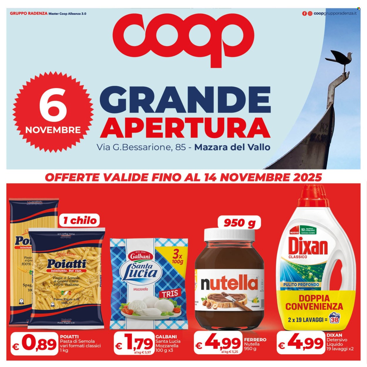 Volantino Coop - 6/11/2025 - 14/11/2025. Pagina 1