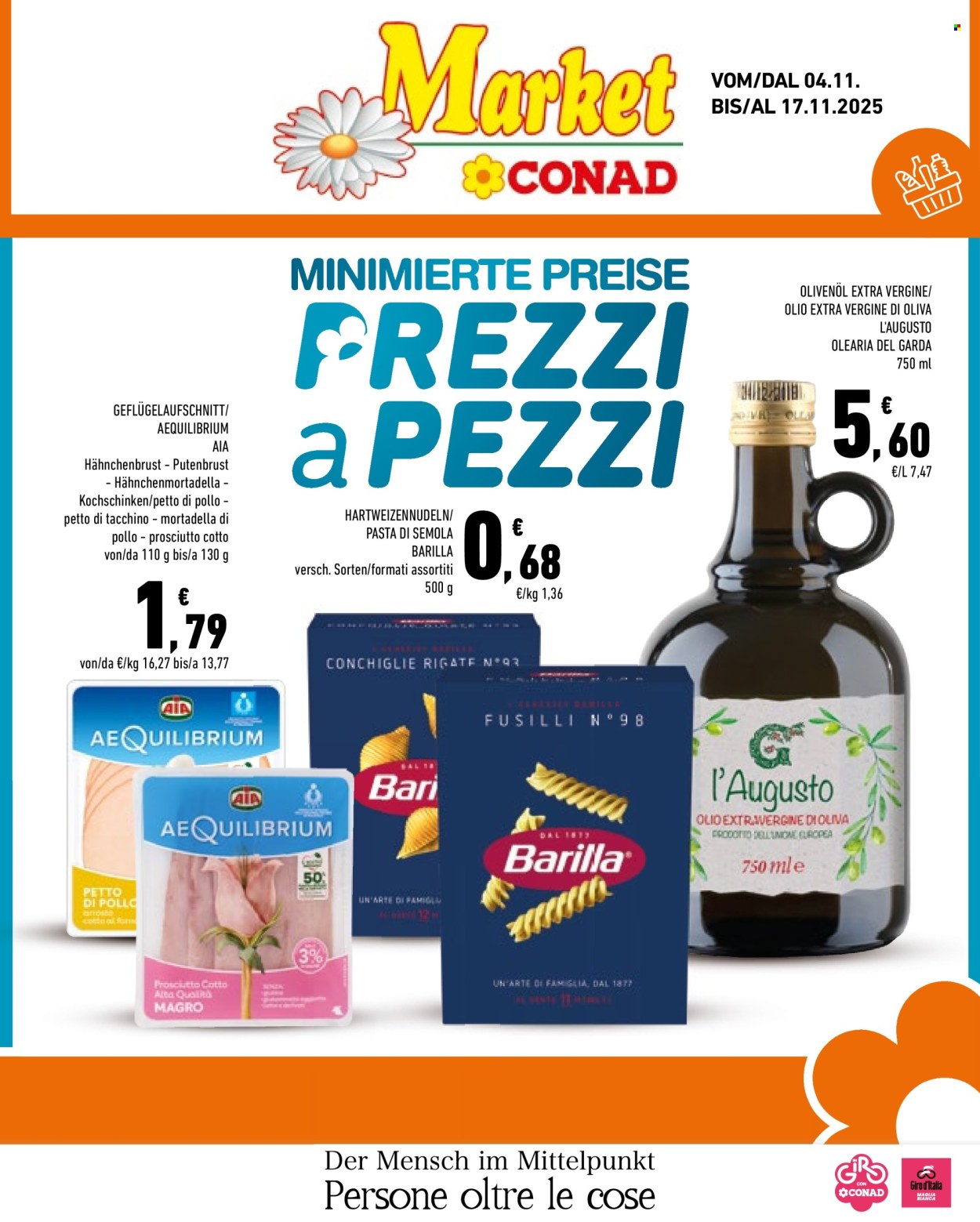 Volantino Market Conad - 4/11/2025 - 17/11/2025. Pagina 1