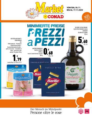 Volantino Market Conad - 4/11/2025 - 17/11/2025.