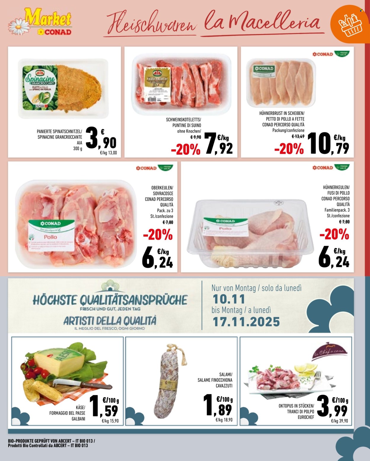Volantino Market Conad - 4/11/2025 - 17/11/2025. Pagina 3