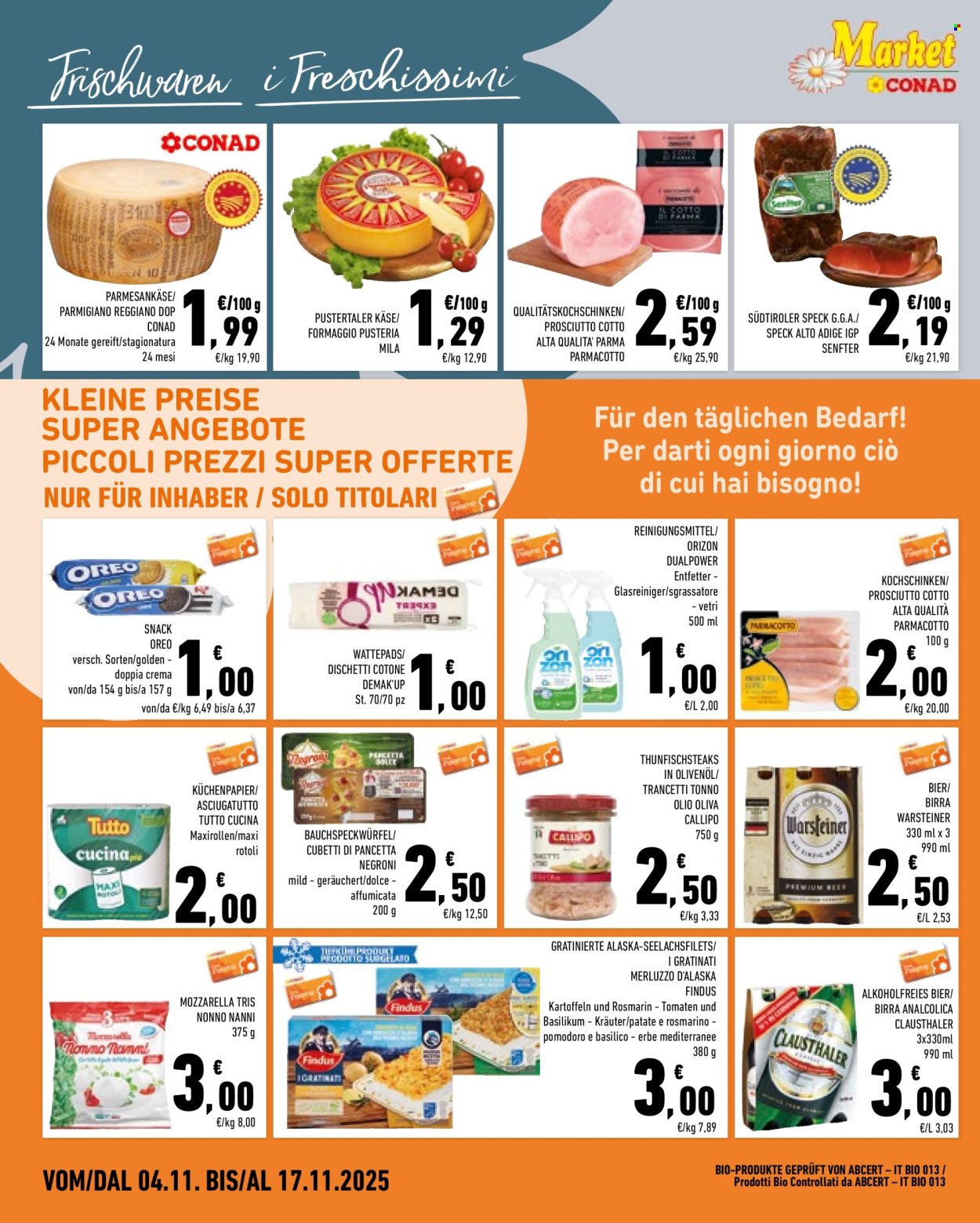 Volantino Market Conad - 4/11/2025 - 17/11/2025. Pagina 4