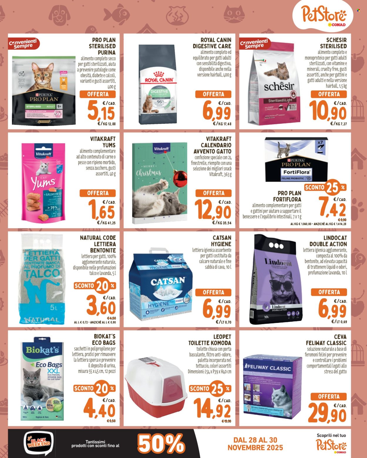 Volantino Pet Store Conad - 6/11/2025 - 3/12/2025. Pagina 5