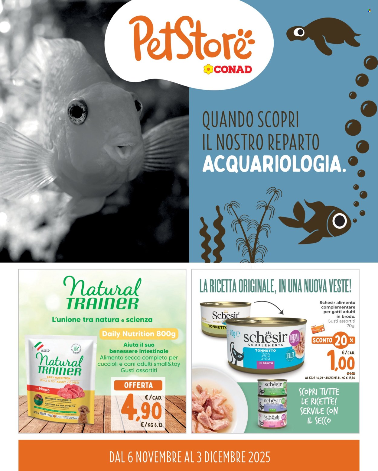 Volantino Pet Store Conad - 6/11/2025 - 3/12/2025. Pagina 1