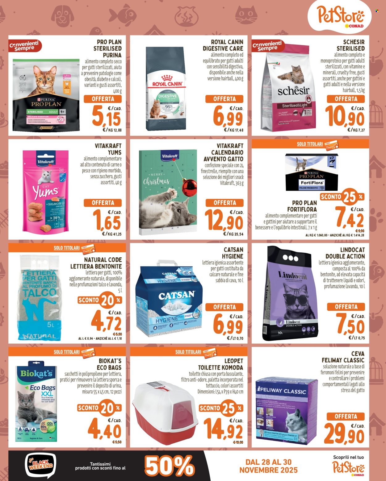 Volantino Pet Store Conad - 6/11/2025 - 3/12/2025. Pagina 5