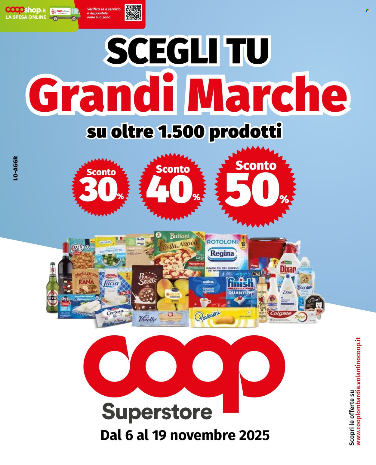 Volantino Coop - 6/11/2025 - 19/11/2025. Pagina 1