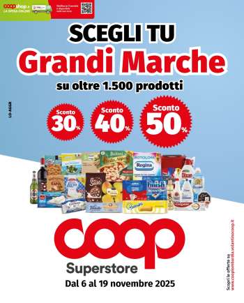 Volantino Coop - 6/11/2025 - 19/11/2025.