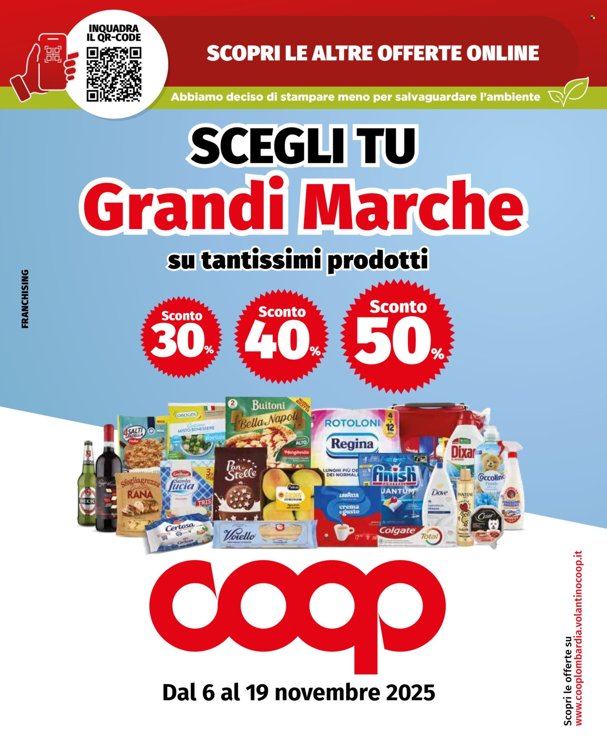 Volantino Coop - 6/11/2025 - 19/11/2025. Pagina 1