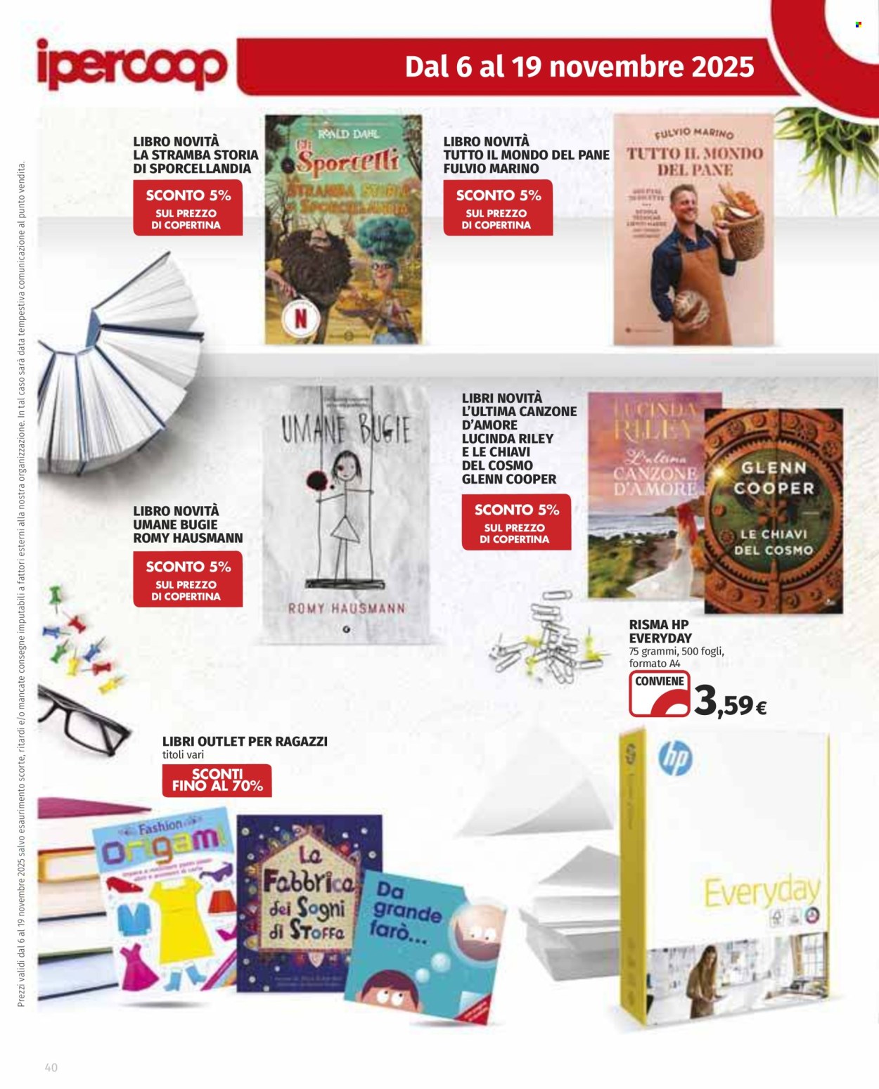 Volantino Coop - 6/11/2025 - 19/11/2025. Pagina 40