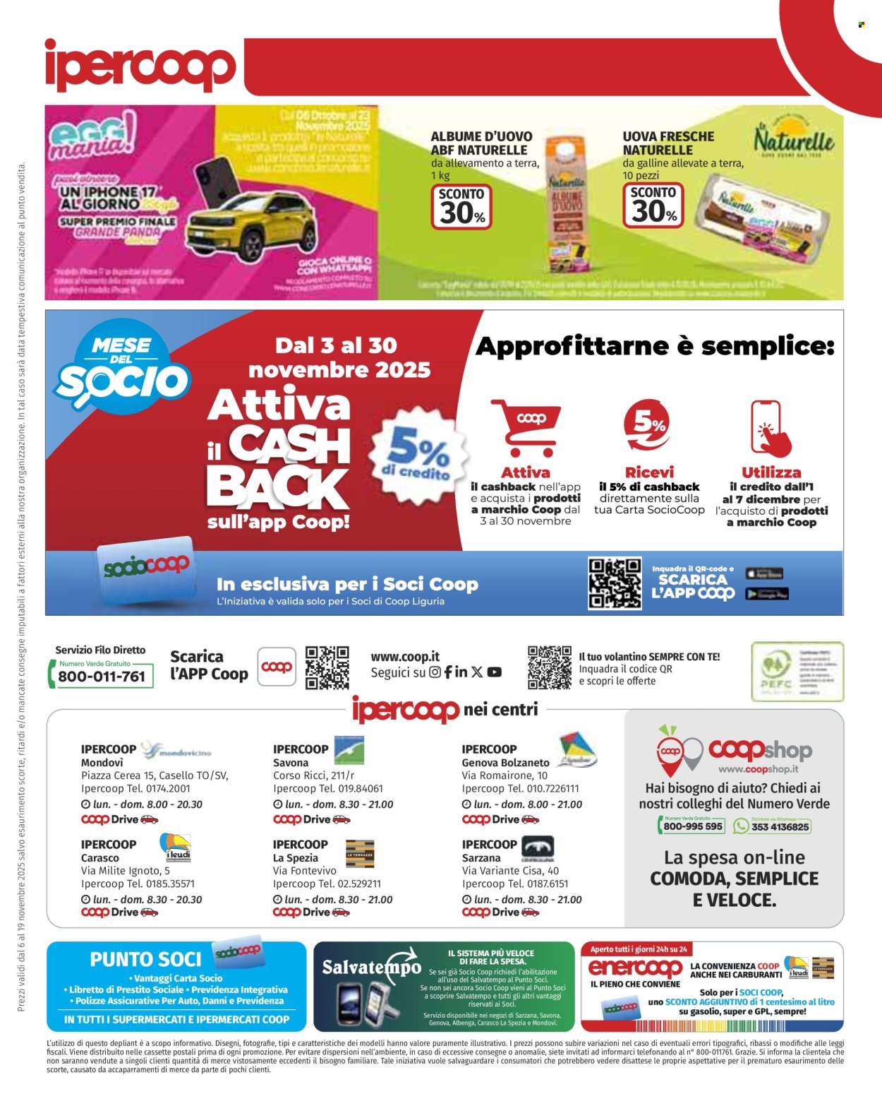 Volantino Coop - 6/11/2025 - 19/11/2025. Pagina 50