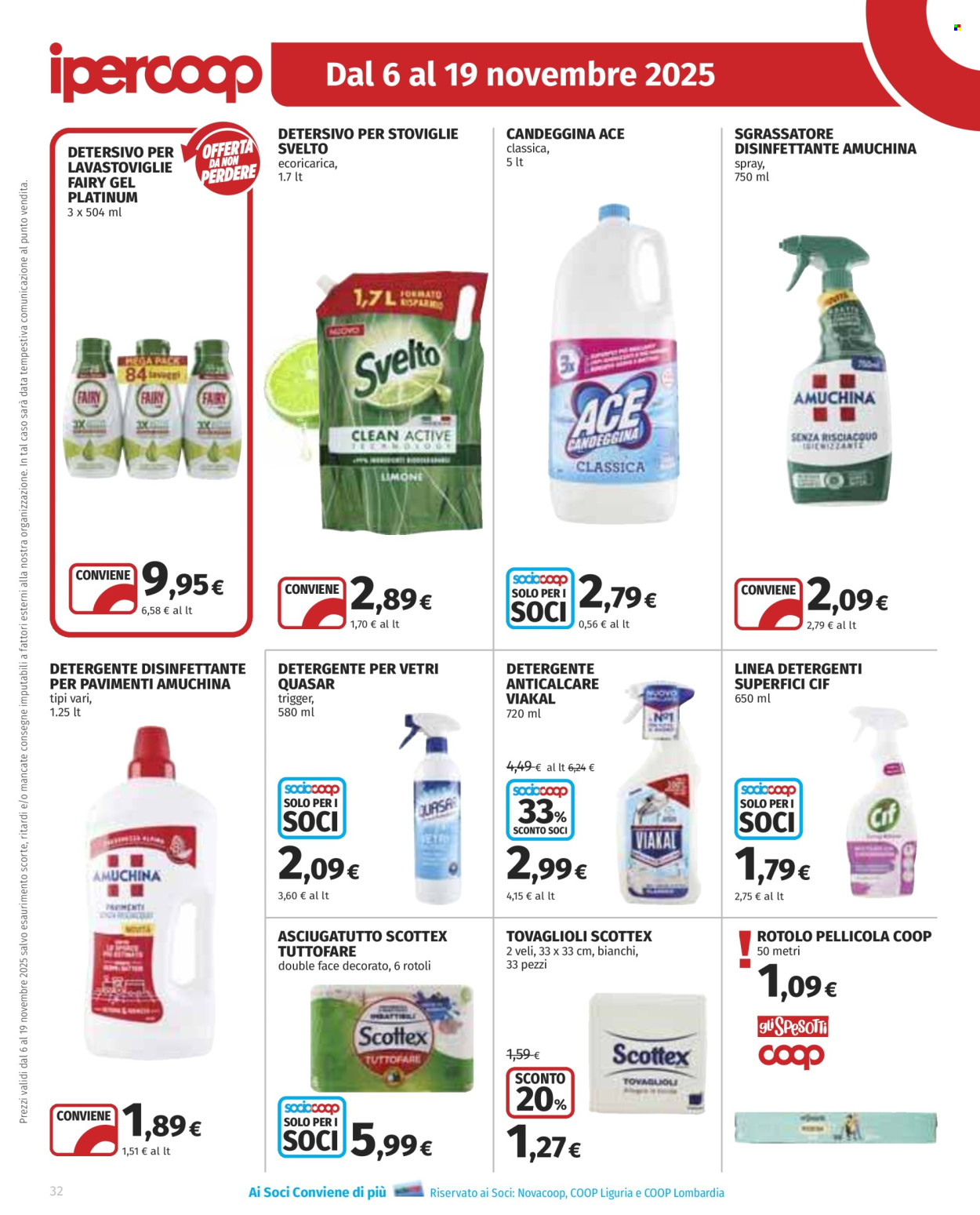 Volantino Coop - 6/11/2025 - 19/11/2025. Pagina 32