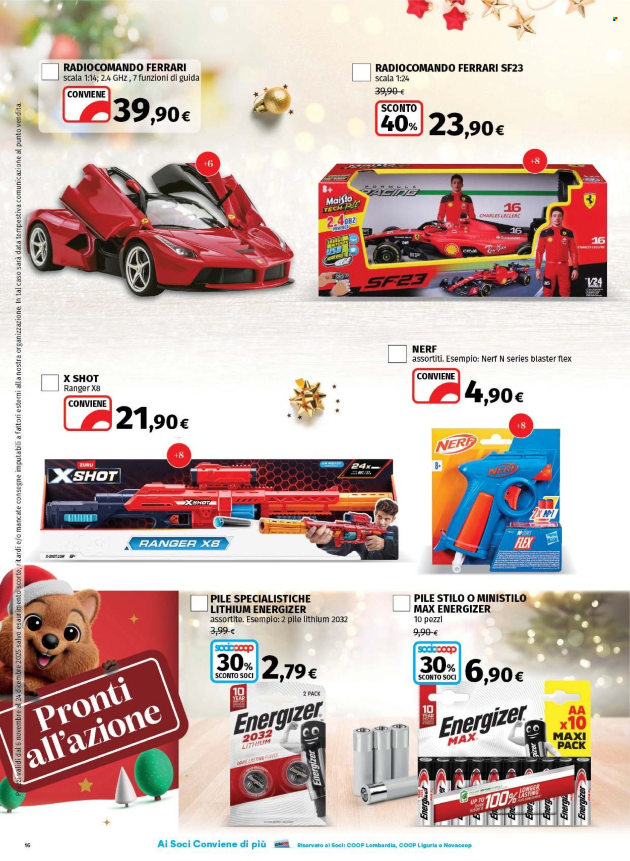 Volantino Coop - 6/11/2025 - 24/12/2025. Pagina 16