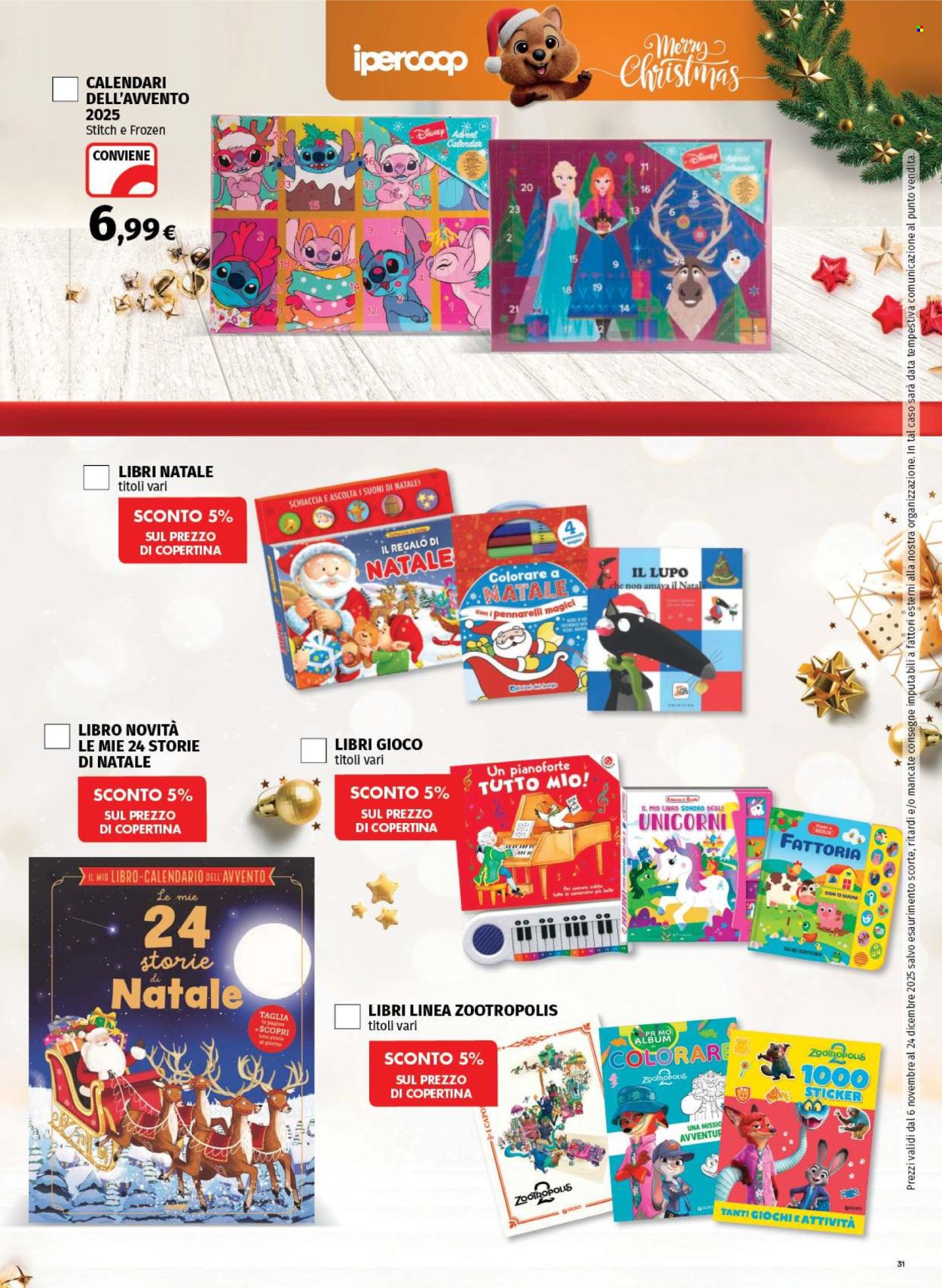 Volantino Coop - 6/11/2025 - 24/12/2025. Pagina 31