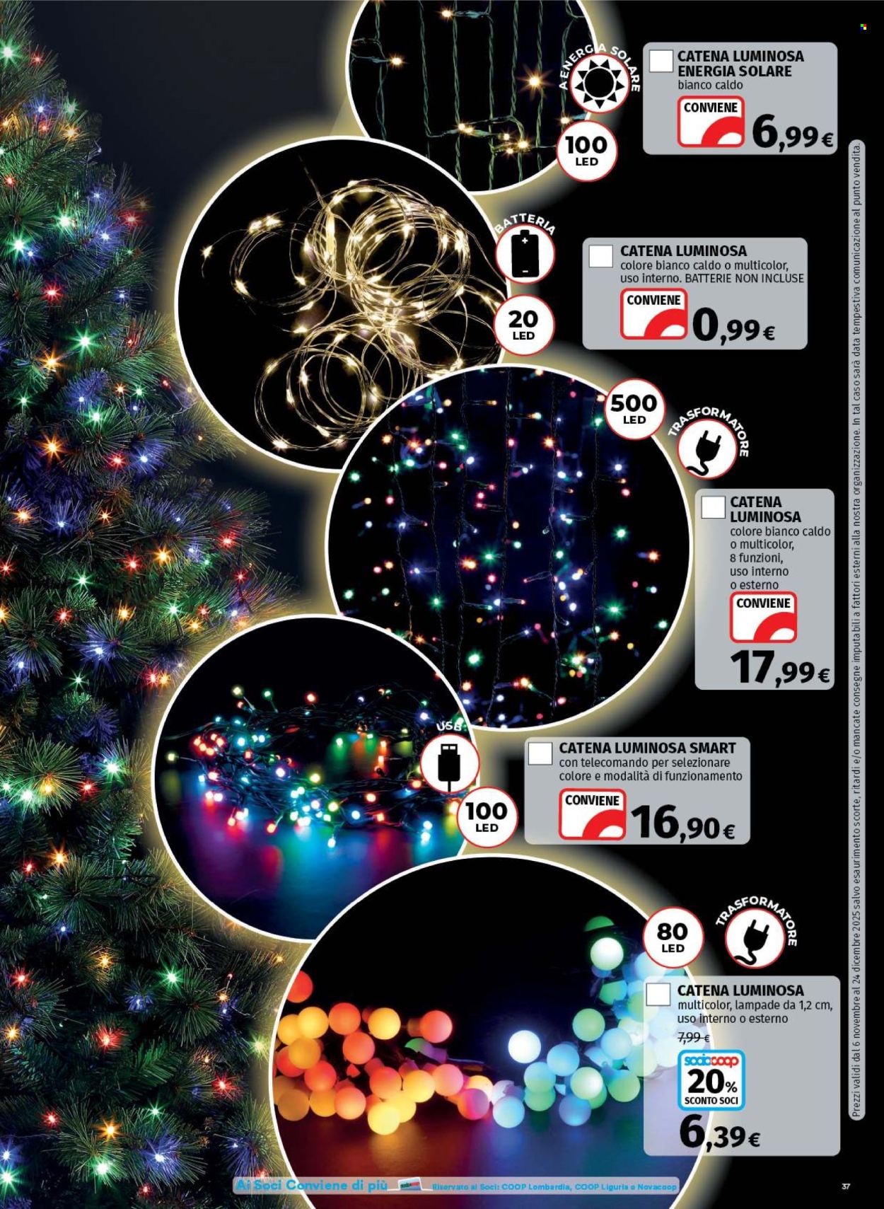 Volantino Coop - 6/11/2025 - 24/12/2025. Pagina 37