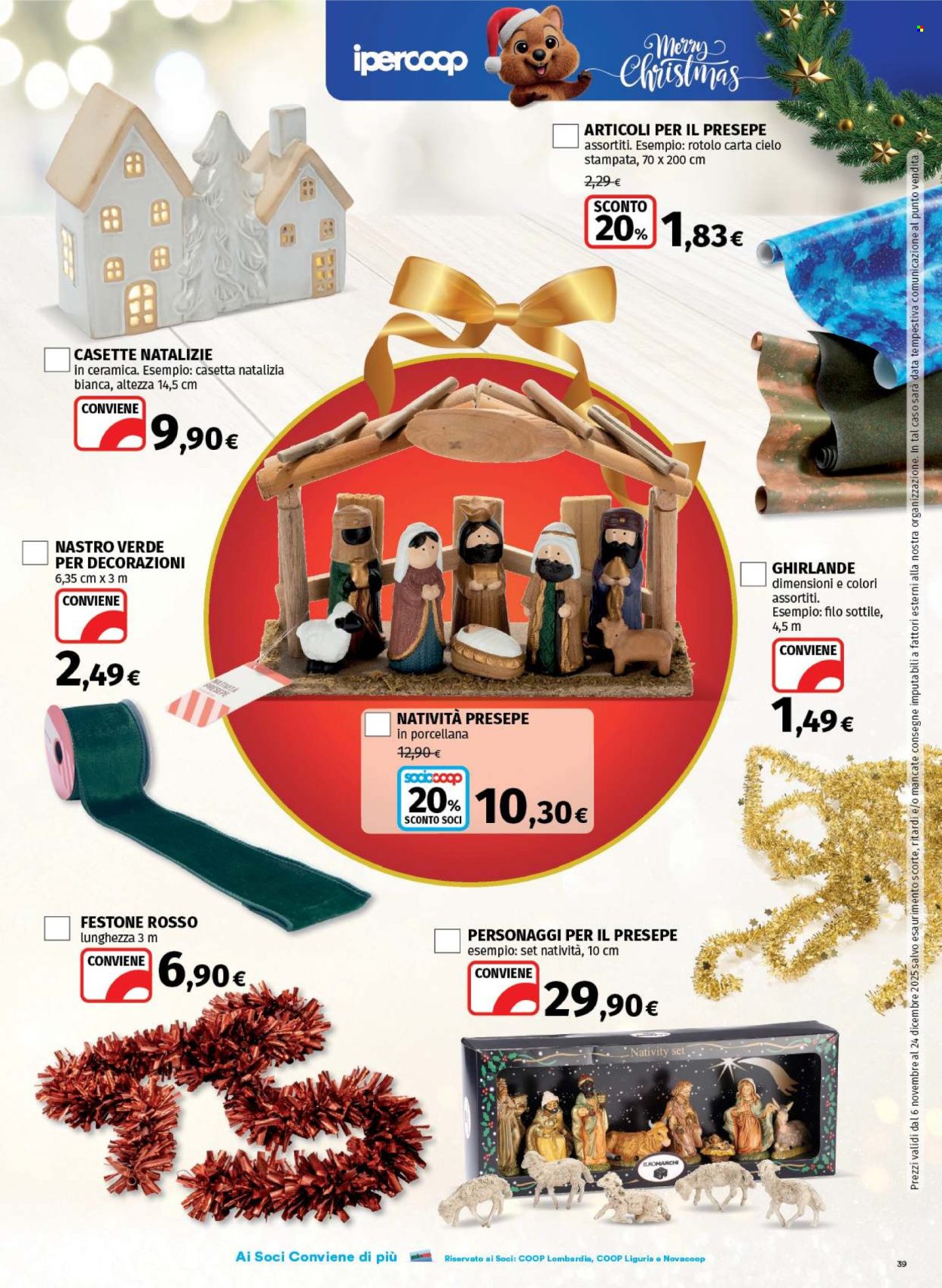 Volantino Coop - 6/11/2025 - 24/12/2025. Pagina 39