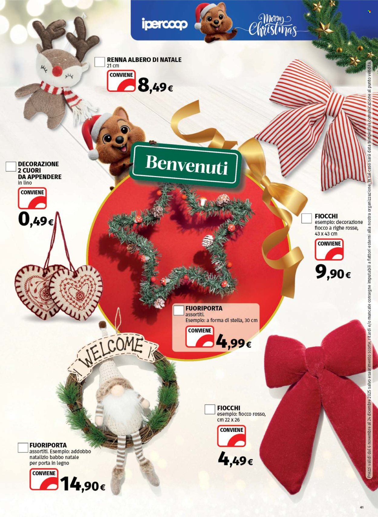 Volantino Coop - 6/11/2025 - 24/12/2025. Pagina 41