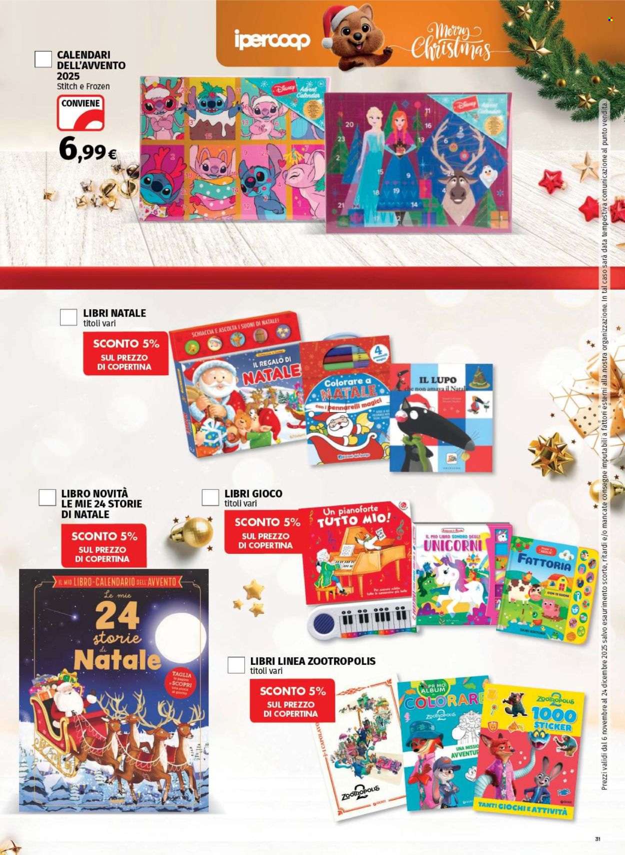 Volantino Coop - 6/11/2025 - 24/12/2025. Pagina 31