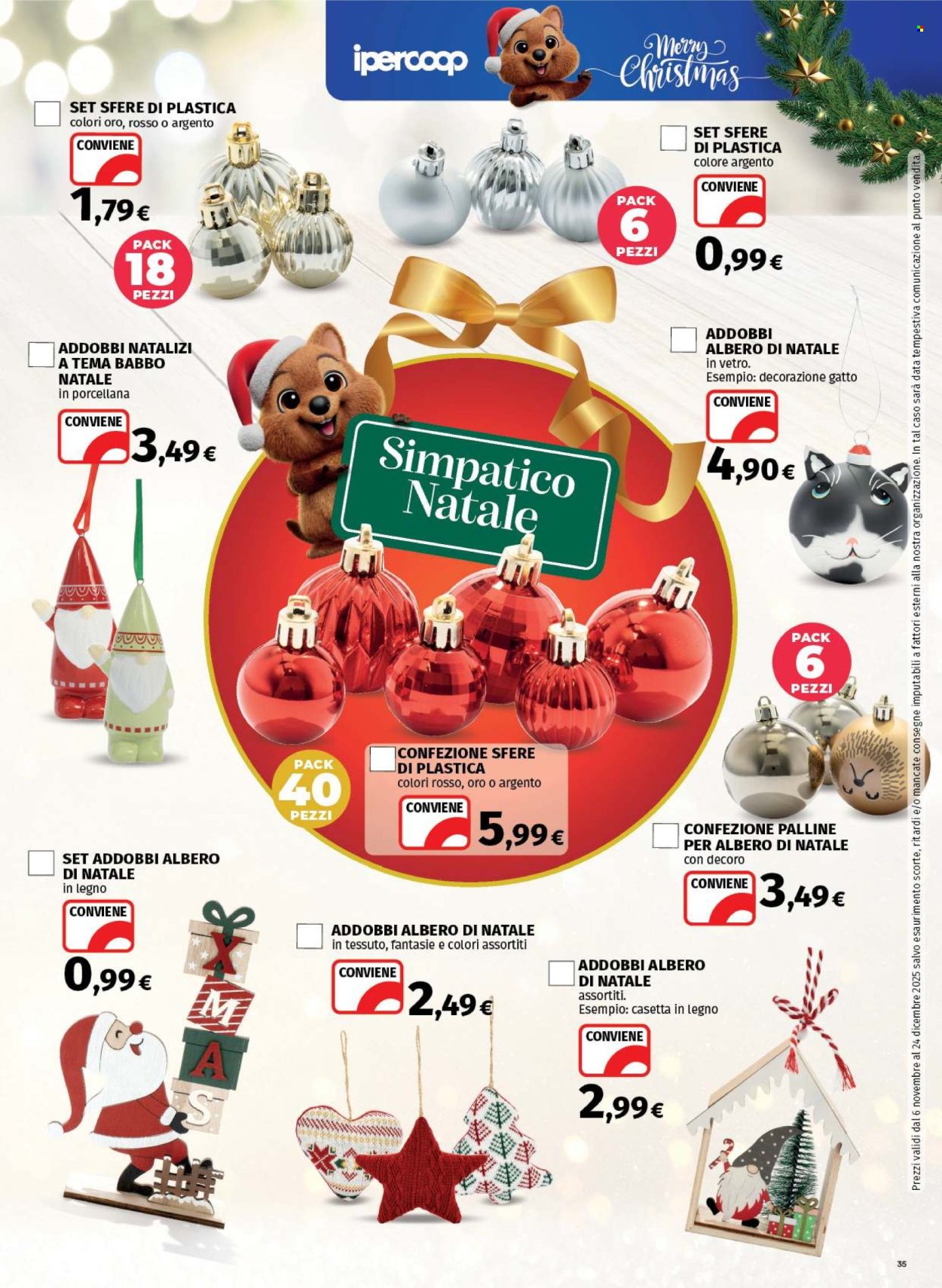 Volantino Coop - 6/11/2025 - 24/12/2025. Pagina 35