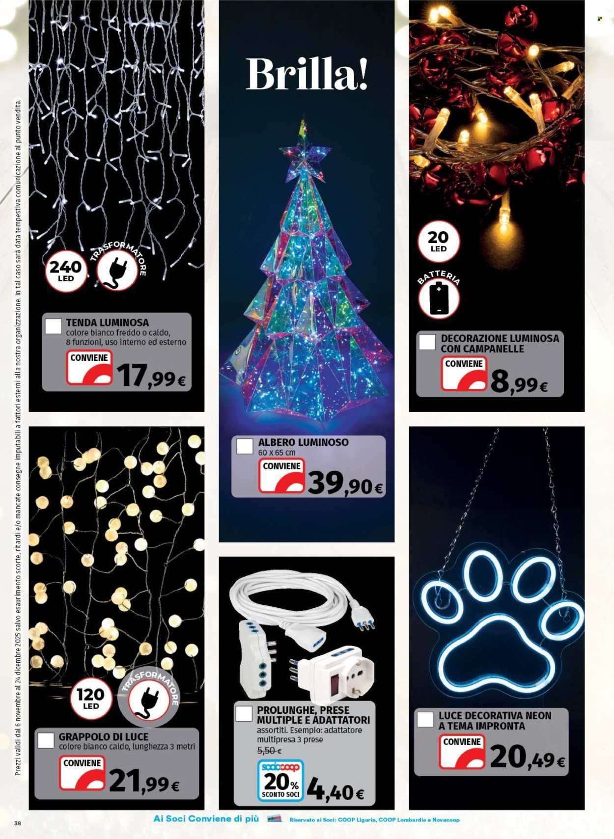 Volantino Coop - 6/11/2025 - 24/12/2025. Pagina 38