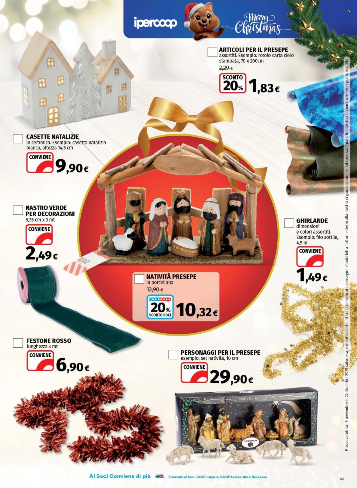 Volantino Coop - 6/11/2025 - 24/12/2025. Pagina 39