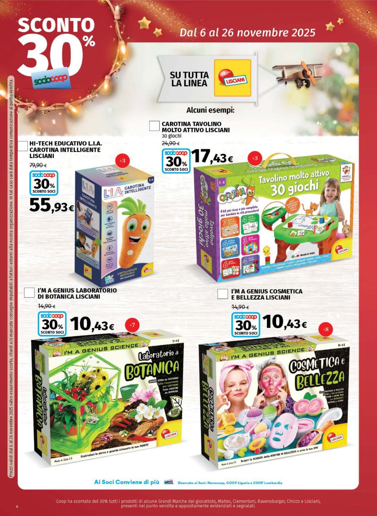 Volantino Coop - 6/11/2025 - 24/12/2025. Pagina 6