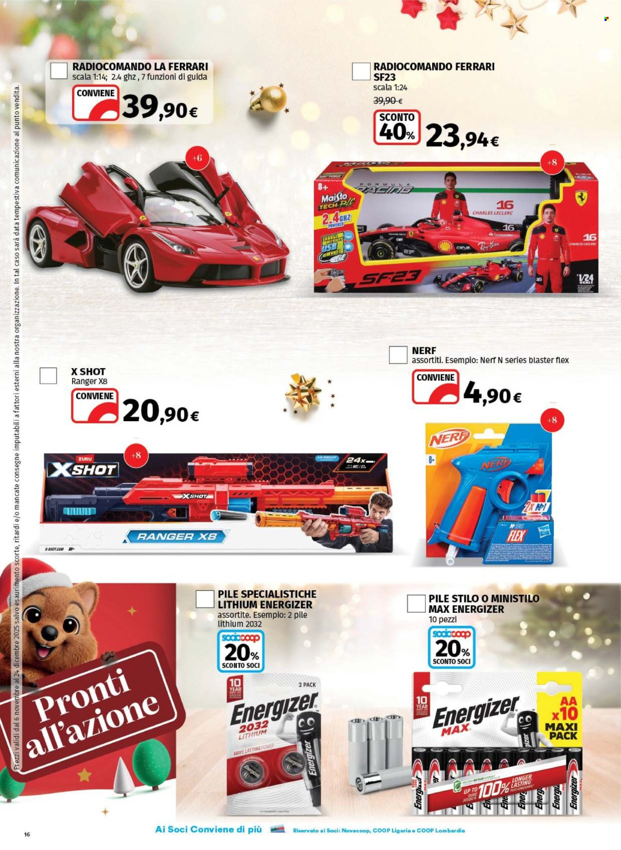 Volantino Coop - 6/11/2025 - 24/12/2025. Pagina 16