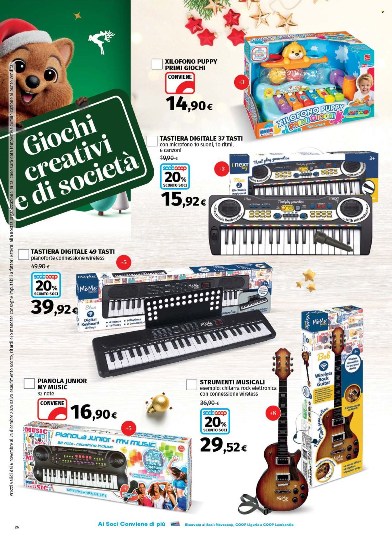 Volantino Coop - 6/11/2025 - 24/12/2025. Pagina 26