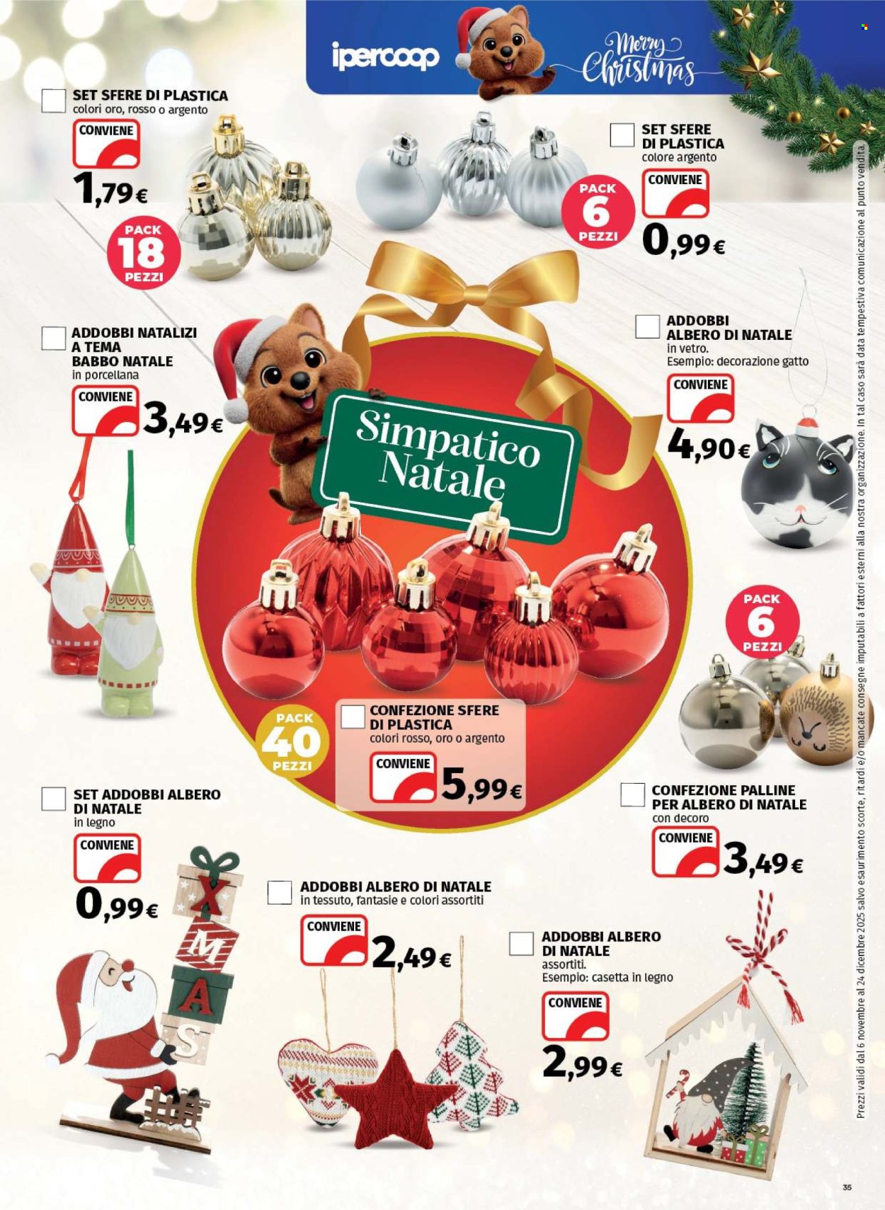 Volantino Coop - 6/11/2025 - 24/12/2025. Pagina 35
