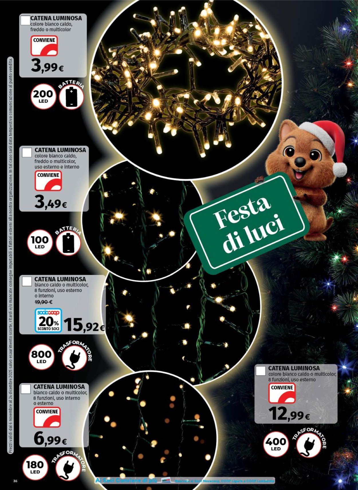 Volantino Coop - 6/11/2025 - 24/12/2025. Pagina 36