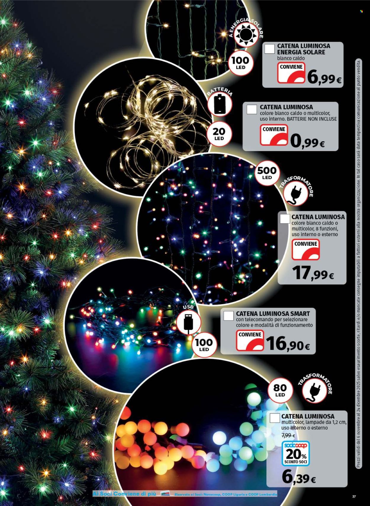Volantino Coop - 6/11/2025 - 24/12/2025. Pagina 37