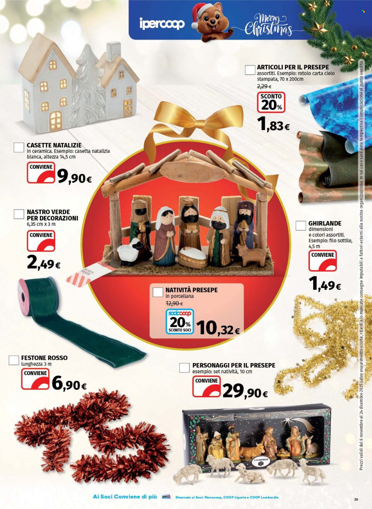 Volantino Coop - 6/11/2025 - 24/12/2025. Pagina 39