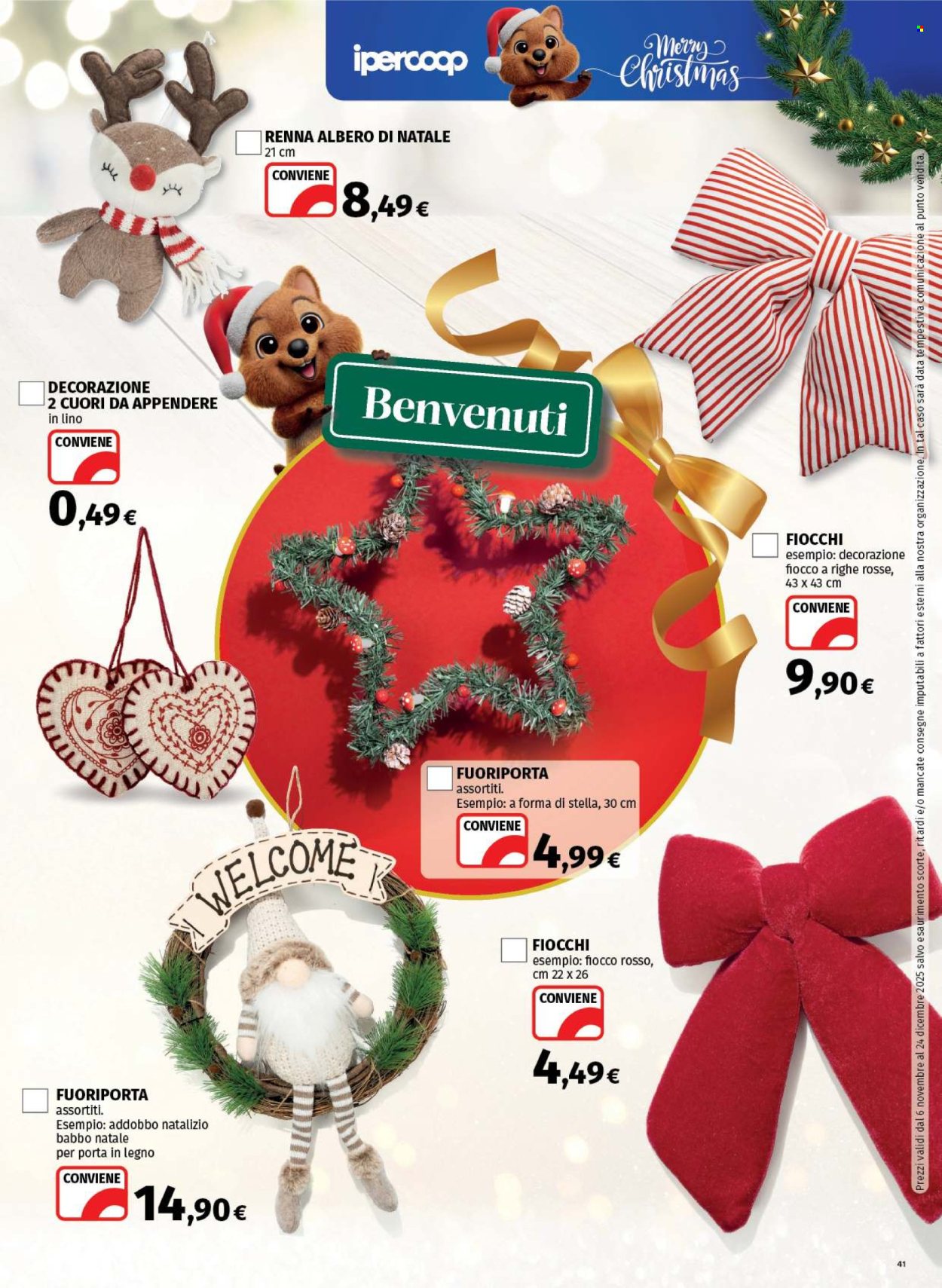 Volantino Coop - 6/11/2025 - 24/12/2025. Pagina 41