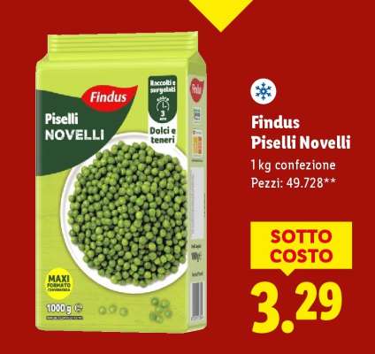Findus Piselli Novelli