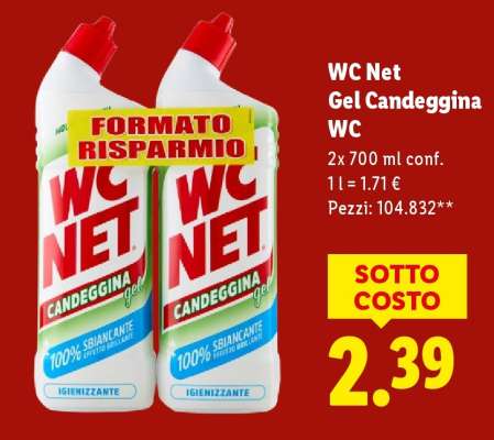 WC Net Gel Candeggina WC