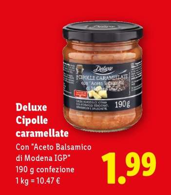 Deluxe Cipolle caramellate