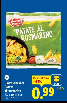 Harvest Basket Patate al rosmarino