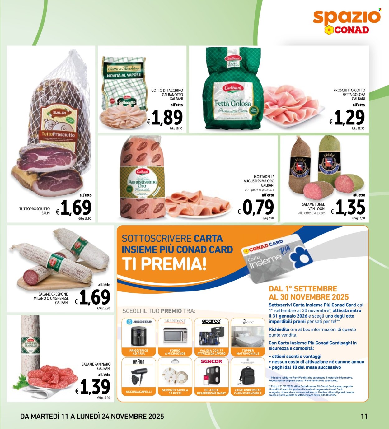 Volantino Spazio Conad - 11/11/2025 - 24/11/2025. Pagina 11