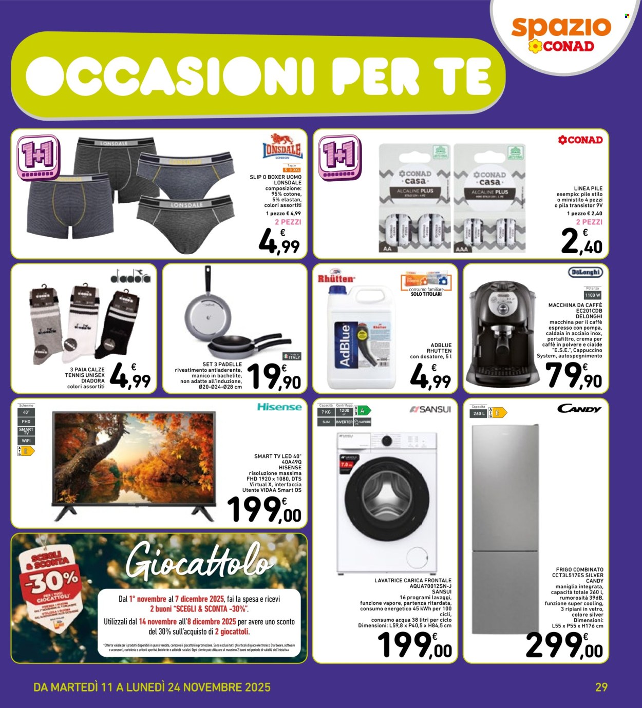 Volantino Spazio Conad - 11/11/2025 - 24/11/2025. Pagina 29