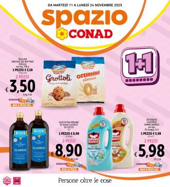 Volantino Spazio Conad - 11/11/2025 - 24/11/2025.