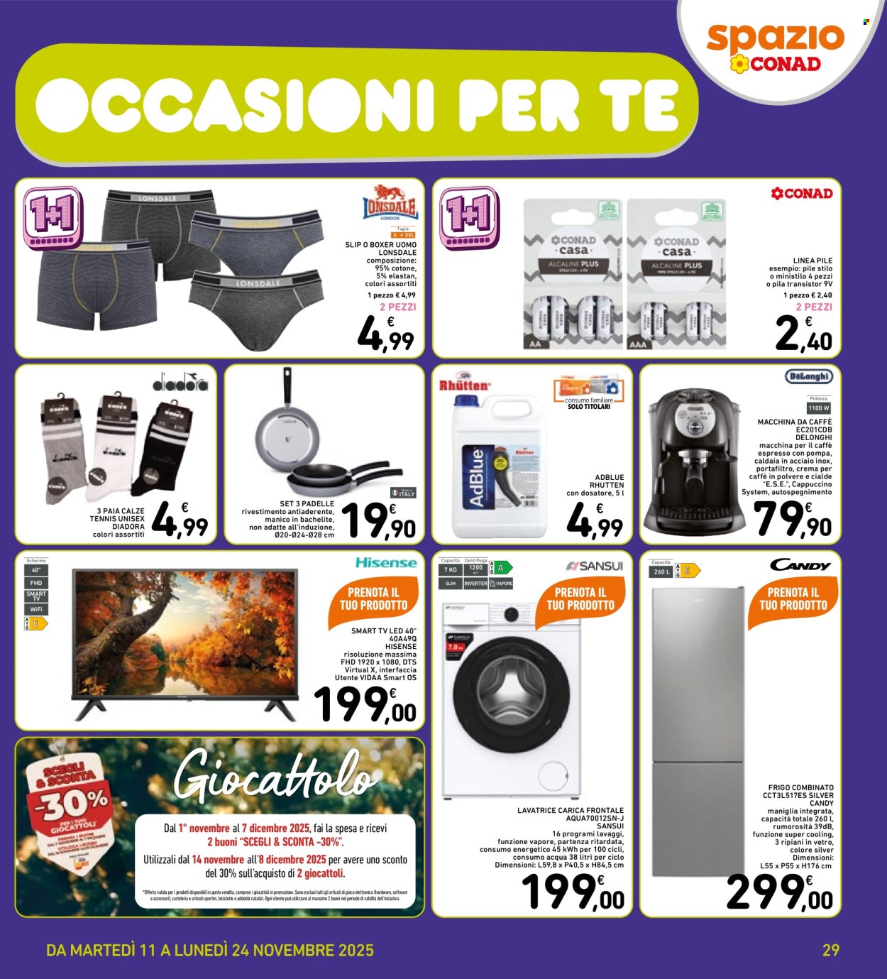 Volantino Spazio Conad - 11/11/2025 - 24/11/2025. Pagina 29