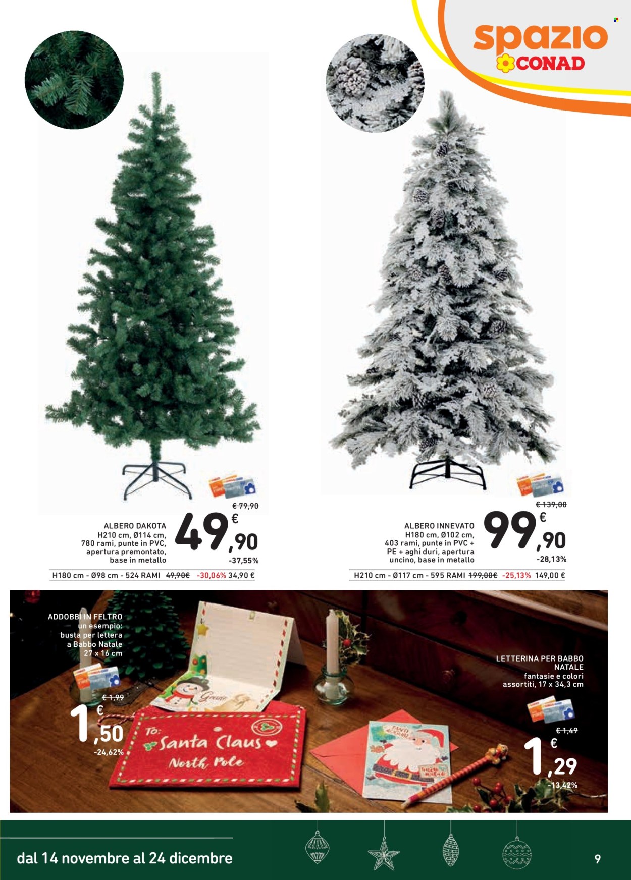 Volantino Spazio Conad - 14/11/2025 - 24/12/2025. Pagina 9