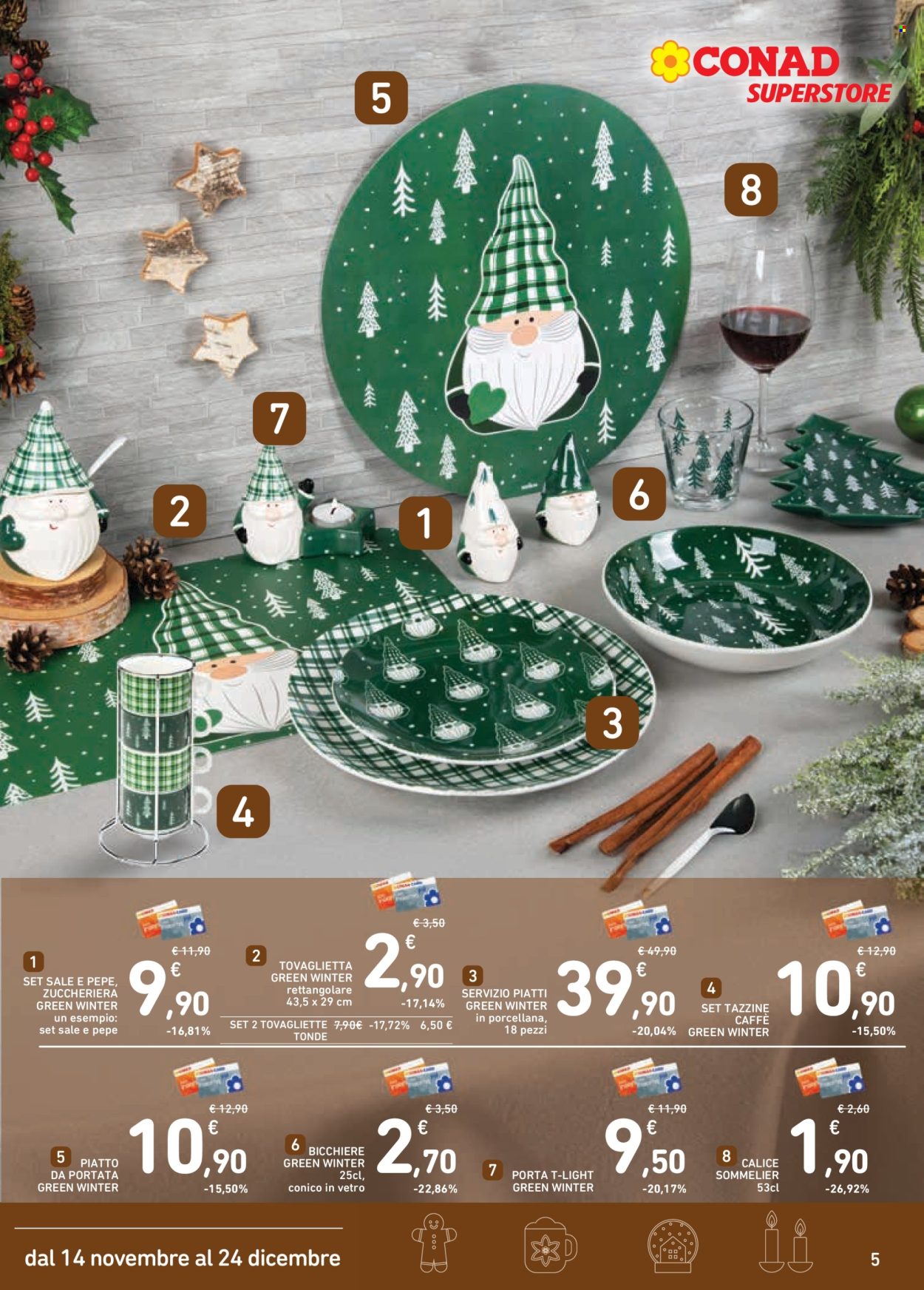 Volantino Conad - 14/11/2025 - 24/12/2025. Pagina 5